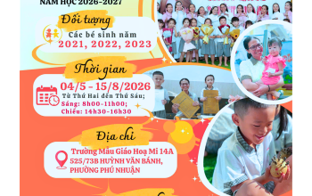 TUYỂN SINH NĂM HỌC 2026-2027